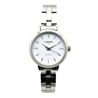 ساعت مچی عقربه ای زنانه لاروس مدل lw a147 silver