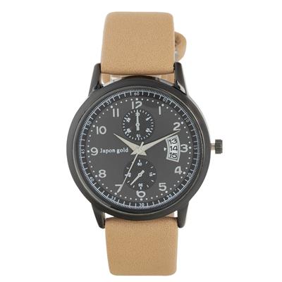 ساعت مچی عقربه ای ژاپن گلد مدل zm07