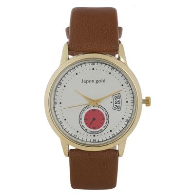 ساعت مچی عقربه ای ژاپن گلد مدل zm02
