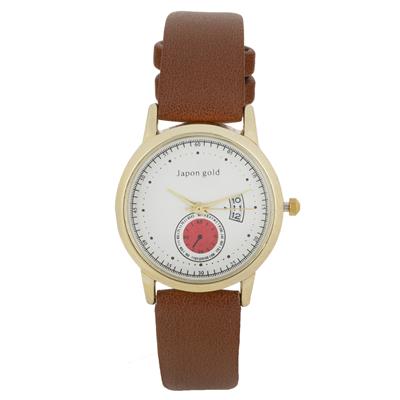 ساعت مچی عقربه ای زنانه ژاپن گلد مدل zw02
