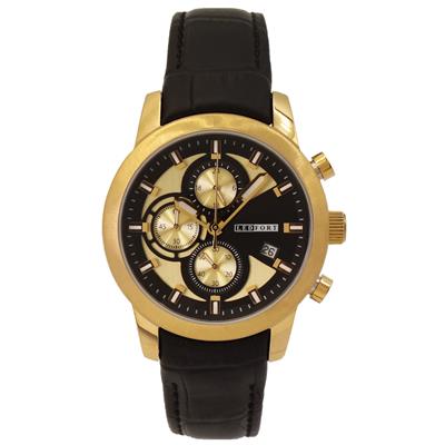 ساعت مچی عقربه ای زنانه لدفورت مدل کرنوگراف کد zk 0022