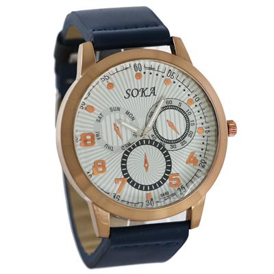 ساعت مچی عقربهای مردانه سوکا مدل mw503