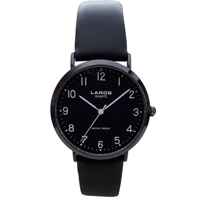 ساعت مچی عقربه ای مردانه لاروس مدل 80129s black