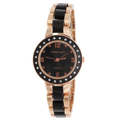 ساعت مچی عقربه ای زنانه ژاپن گلد مدل jg1743