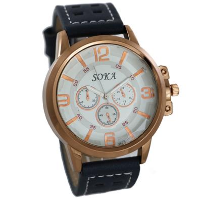 ساعت مچی عقربهای مردانه سوکا مدل mw496