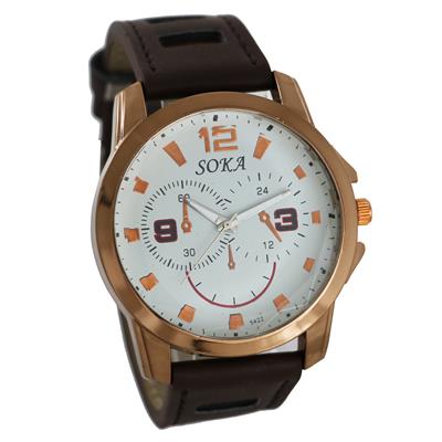 ساعت مچی عقربهای مردانه سوکا مدل mw495