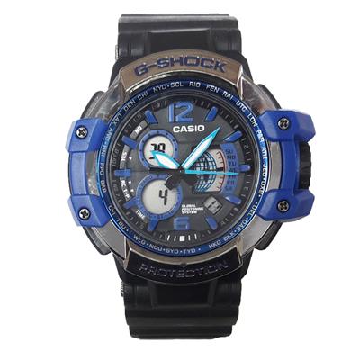 ساعت مچی دیجیتال مردانه مدل g sh 2222 me ab به همراه دستمال مخصوص نانو برند کلیر واچ