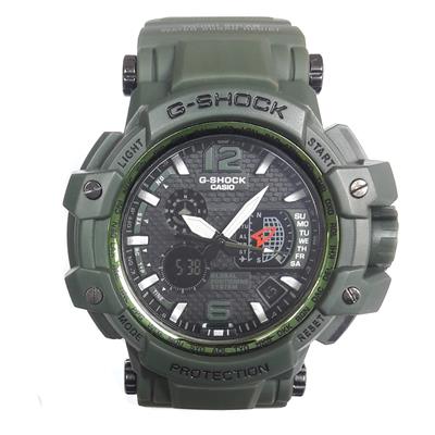 ساعت مچی دیجیتال مردانه مدل g sh 1111 sab به همراه دستمال مخصوص نانو برند کلیر واچ