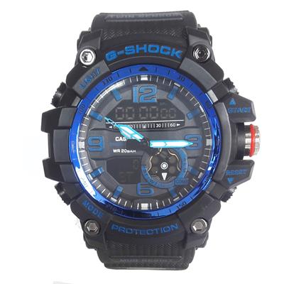 ساعت مچی دیجیتال مردانه مدل g sh 1199 me ab به همراه دستمال مخصوص نانو برند کلیر واچ