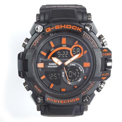 ساعت مچی دیجیتال مردانه مدل g sh 1144 me nar به همراه دستمال مخصوص نانو برند کلیر واچ