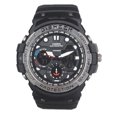 ساعت مچی دیجیتال مردانه مدل g sh 1155 me no به همراه دستمال مخصوص نانو برند کلیر واچ