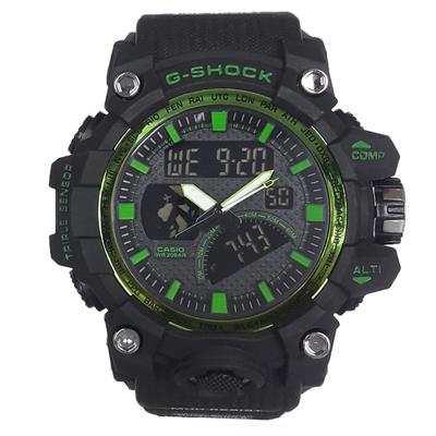 ساعت مچی دیجیتال مردانه مدل g sh 1177 me sab به همراه دستمال مخصوص نانو برند کلیر واچ