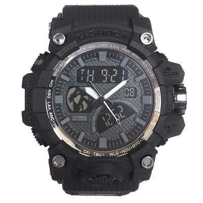 ساعت مچی دیجیتال مردانه مدل g sh 1177 me to به همراه دستمال مخصوص نانو برند کلیر واچ