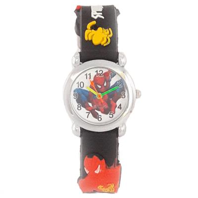 ساعت مچی عقربه ای پسرانه مدل spider 1202 me به همراه دستمال مخصوص نانو برند کلیر واچ