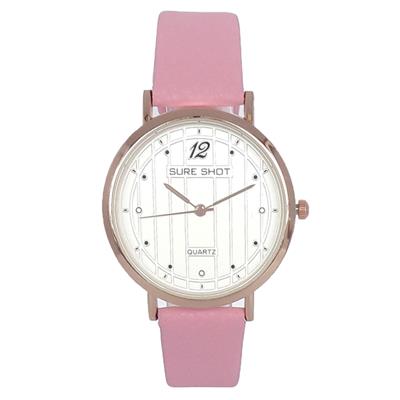 ساعت مچی عقربه ای زنانه سوری شات مدل sur 9933 sor به همراه دستمال مخصوص نانو کلیر واچ