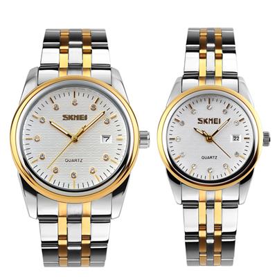 ست ساعت مچی عقربه ای اسکمی مدل 9099