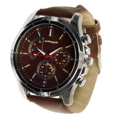 ساعت مچی عقربه ای مردانه ژاپن گلد مدل jg 1054
