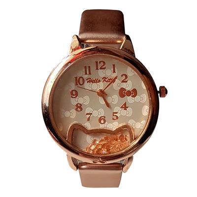 ساعت مچی عقربه ای دخترانه کیتی کد kt