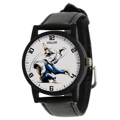 ساعت مچی عقربه ای مردانه والار طرح جودو کد lf2199