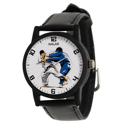 ساعت مچی عقربه ای مردانه والار طرح جودو کد lf2198