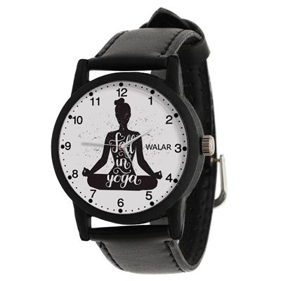 ساعت مچی عقربه ای زنانه والار طرح یوگا کد lf2197