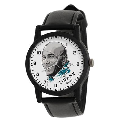 ساعت مچی عقربه ای مردانه والار طرح زیدان کد lf2173