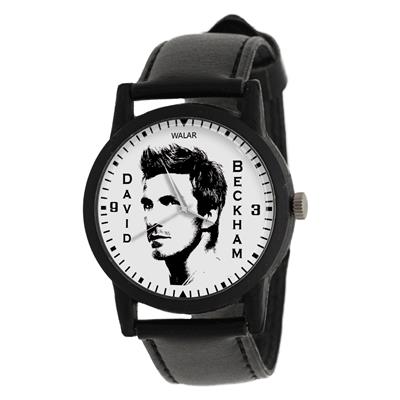 ساعت مچی عقربه ای مردانه والار طرح دیوید بکهام کد lf2181