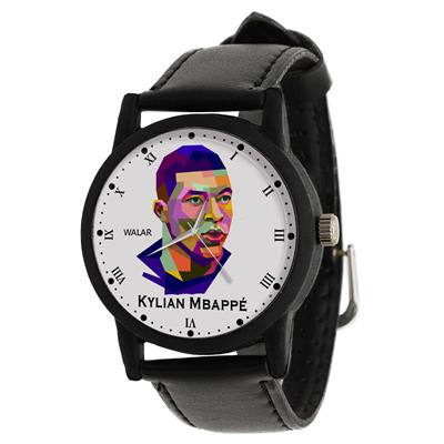 ساعت مچی عقربه ای مردانه والار طرح امباپه کد lf2165