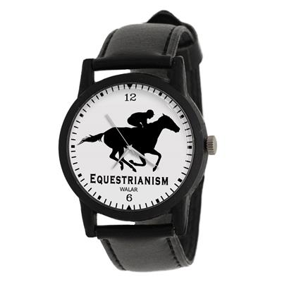 ساعت مچی عقربه ای والار طرح اسب سواری کد lf2163