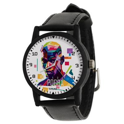 ساعت مچی عقربه ای مردانه والار طرح پل پوگبا کد lf2159