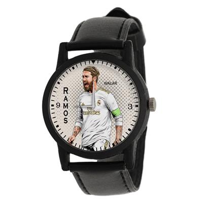 ساعت مچی عقربه ای مردانه والار طرح سرخیو راموس کد lf2154