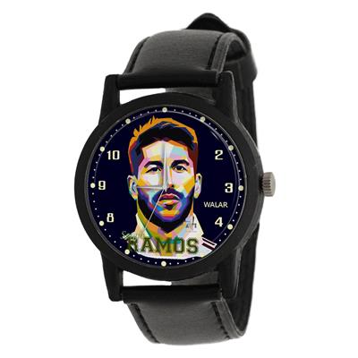 ساعت مچی عقربه ای مردانه والار طرح سرخیو راموس کد lf2151