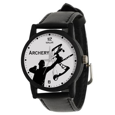 ساعت مچی عقربه ای مردانه والار طرح تیر اندازی با کمان کد lf2140