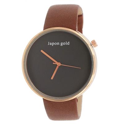 ساعت مچی عقربه ای ژاپن گلد مدل brbrg