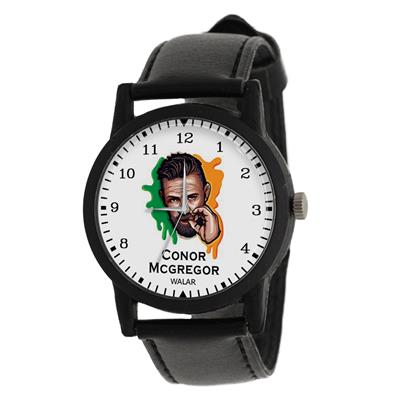 ساعت مچی عقربه ای مردانه والار طرح کانر مک گرگور کد lf2084