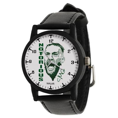 ساعت مچی عقربه ای مردانه والار طرح کانر مک گرگور کد lf2083