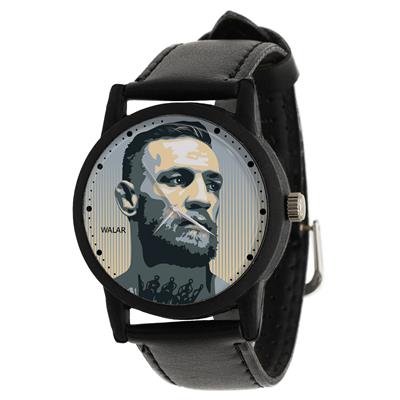 ساعت مچی عقربه ای مردانه والار طرح کانر مک گرگور کد lf2082