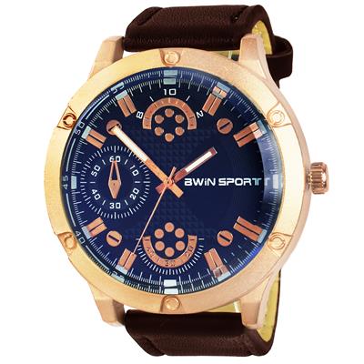 ساعت مچی عقربه ای مردانه آوین اسپرت مدل series 7 6