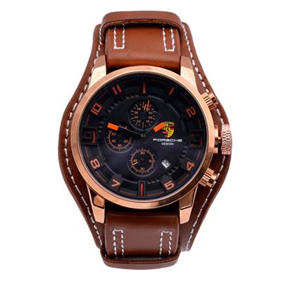 ساعت مچی عقربه ای مردانه کد 3pside orange