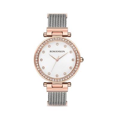 ساعت مچی عقربه ای زنانه رومانسون مدل rm8a31tlrra16r