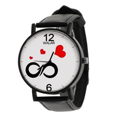 ساعت مچی عقربه ای زنانه والار طرح بی نهایت مدل lf1220