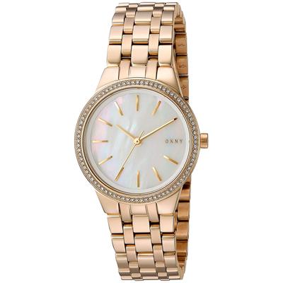 ساعت مچی عقربه ای زنانه دی کی ان وای مدل ny2572