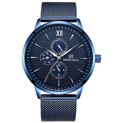 ساعت مچی عقربه ای مردانه نیوی فورس مدل nf3003bebe