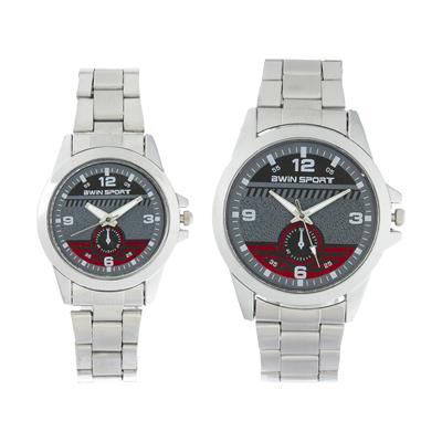 ست ساعت مچی عقربه ای زنانه و مردانه آوین اسپرت مدل l 853