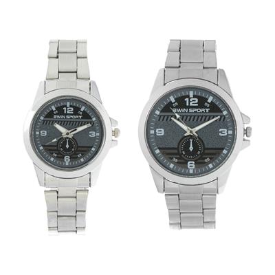 ست ساعت مچی عقربه ای زنانه و مردانه آوین اسپرت مدل l 852