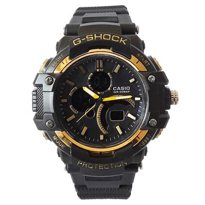 ساعت مچی دیجیتال مردانه مدل g sh 1166 me ta به همراه دستمال مخصوص نانو برند کلیر واچ