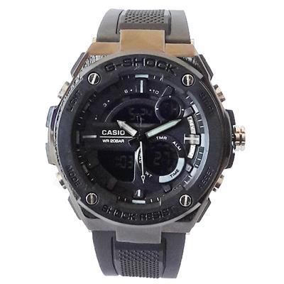 ساعت مچی دیجیتال مردانه مدل g sh 1144 me me به همراه دستمال مخصوص نانو برند کلیر واچ