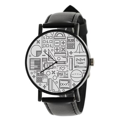 ساعت مچی عقربه ای مردانه طرح هندسه مدل lf1151 m