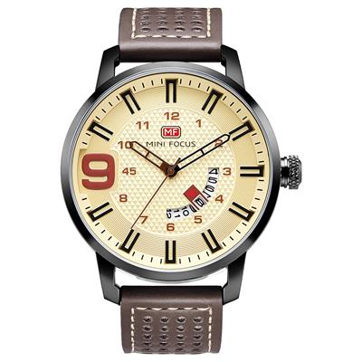 ساعت مچی عقربه ای مردانه مینی فوکوس مدل mf0154g04