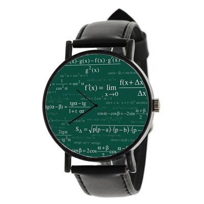 ساعت مچی عقربه ای زنانه طرح ریاضی مدل lf1145 f